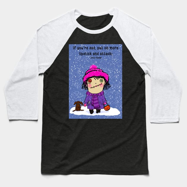Girlpower, women can Baseball T-Shirt by marina63